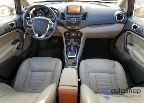 2014 Ford Fiesta Titanium z USA, uszkodzony, nr VIN 3FADP4FJ5EM225285